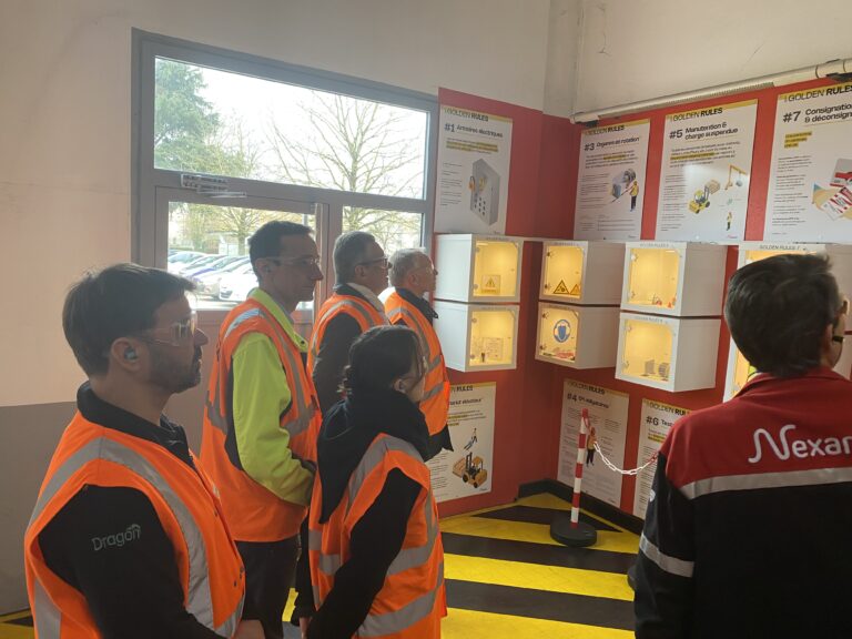 Visite usine NEXANS Bourg en Bresse